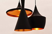 Подвесной светильник Lumina Deco Foggi W3 LDP 7712-3 BK