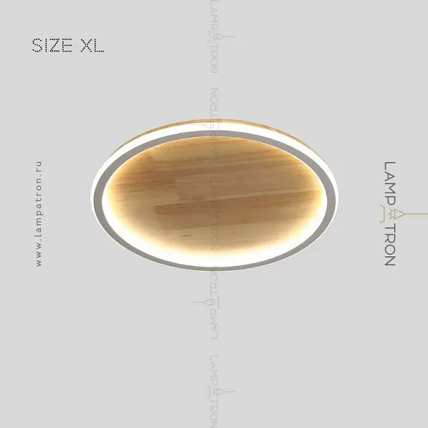 Потолочный светильник DOLAN Размер XL. Трехцветный свет Lampatron 5899-15654 Потолочный светильник DOLAN Размер XL. Трехцветный свет Lampatron 5899-15654