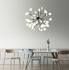 Подвесная люстра Lumina Deco Roddi LDP 6039-36 BK