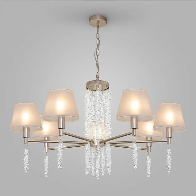 Подвесной светильник Eurosvet 60148/7 матовое золото a064945 Charuel