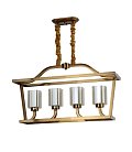 Подвесная люстра Lumina Deco Atlanta LDP 1222-4 MD