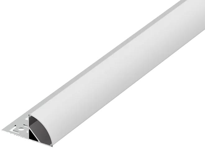 Угловой алюминиевый анод. профиль, 32,9х15,7х2000мм. В комплекте матовый экран, 4 торцевые заглушки, алюминий Donel DN18TCH3316A2Set DN18