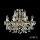 Люстра хрустальная Bohemia 1410/8+4/195 G V0300 M801