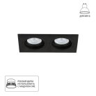 Точечный встраиваемый светильник Arte Lamp A2178PL-2BK TARF