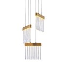 Подвесной светильник Delight Collection P98057-3 antique brass P98057