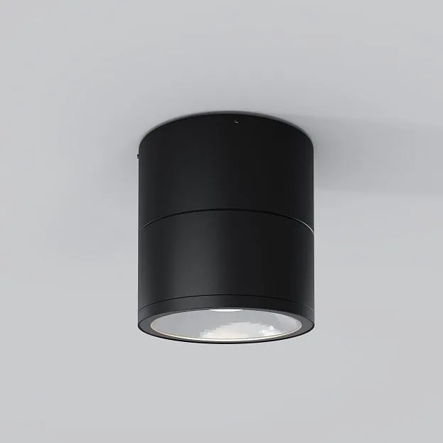 Влагозаищенный уличный потолочный светильник Maytoni O310CL-L7GF3K Spin