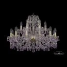 Люстра хрустальная Bohemia 1410/12+6/240 G V7010