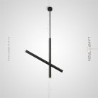 Подвесной светильник GORDIAN Цвет Черный. 6W. Теплый свет Lampatron gordian-black-6-warm 6789-18616