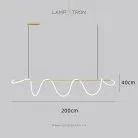 Реечный, рядный светильник GLORIFY LUX L Размер L. Цвет латунь Lampatron 8816-24812