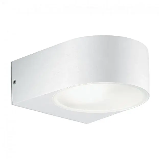 Уличный настенный светильник Ideal Lux 018522 IKO AP1 BIANCO Уличный настенный светильник Ideal Lux 018522 IKO AP1 BIANCO
