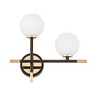Бра Lumina Deco LDW 6033N-2 RT BK+F.GD Marsiada