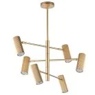 Люстра на штанге Lightstar 718263 (MD2166-6A) ROMA