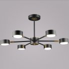 Потолочная люстра Reluce 06660-0.3-06 BK+COP GX53