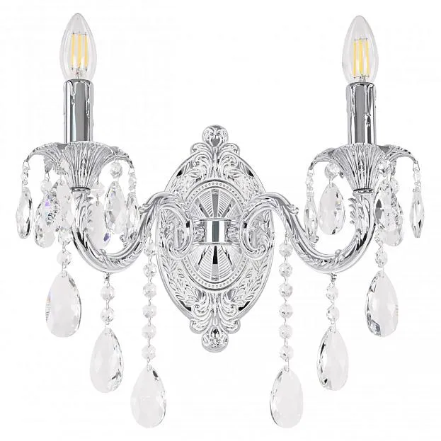 Бра с хрустальными подвесками Bohemia Ivele Crystal AL7901B10/2/175 B NW AL7901