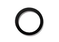 Декоративное кольцо Donolux Ring GU10 Black для лампы DL18262