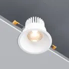 Встраиваемый светодиодный светильник 7W 3000K WH белый Elektrostandard 15266/LED Lin a063925