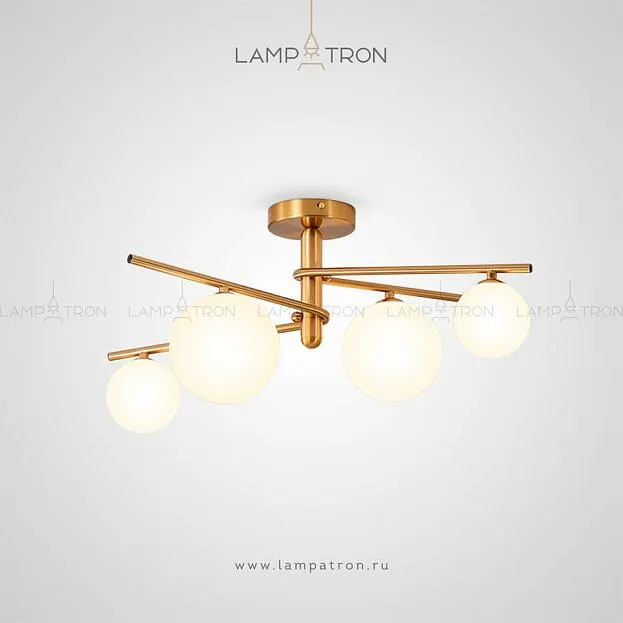 Потолочная люстра LUISA 4 лампы Lampatron luisa-4 3690-9117 Потолочная люстра LUISA 4 лампы Lampatron luisa-4 3690-9117