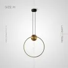 Подвесной светильник WOLKE Размер M. Цвет Латунь Lampatron 6143-16507