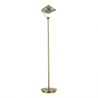 Торшер Латунь/Дымчато-Серый LED 1*19W 3000K ST-Luce SL6115.305.01 AMARA
