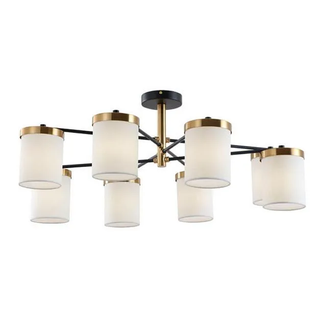Потолочная люстра Arte Lamp A4099PL-8BK MODELLO
