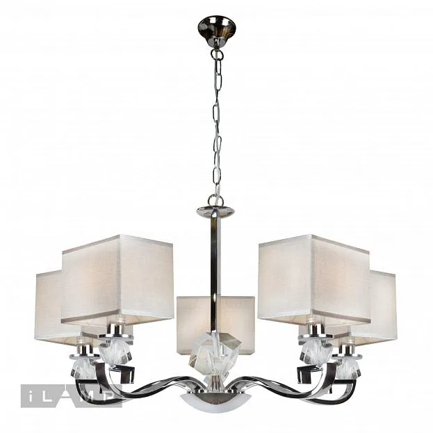 Подвесная люстра iLamp NC1211P-5CR Living