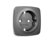 Лицевая панель OMEGA (Антрацит серый) для электрической розетки Ambrella Volt OP6560 QUANT