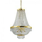 Подвесная люстра Ideal Lux 114743 CAESAR SP12 ORO