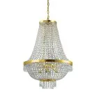 Подвесная люстра Ideal Lux 114743 CAESAR SP12 ORO