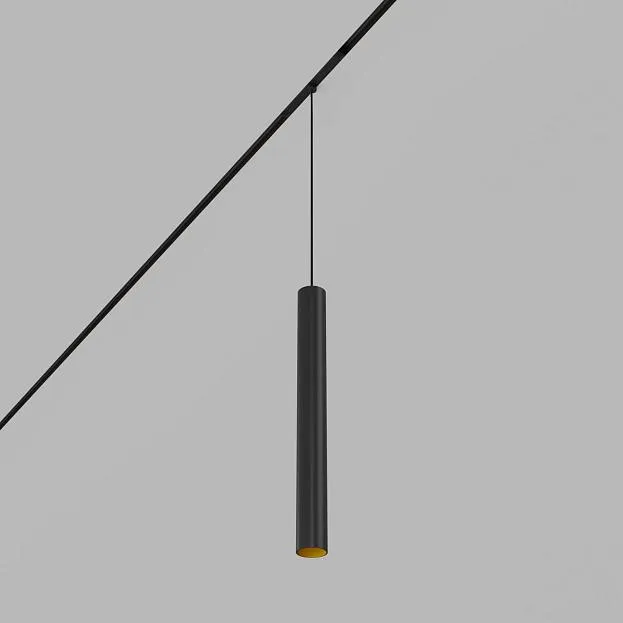 Светодиодный светильник для магнитной системы Ledron Sagi T40 0-10V Black-Gold 4000K