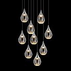 Подвесной светильник Delight Collection MD24001004-9A chrome/clear Stilla
