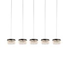 Подвесной светильник Delight Collection MD21020075-5B matt black Diamond cut