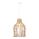 Светильник подвесной Белый/Бежевый E27 1*40W ST-Luce SL1513.523.01 CESTA