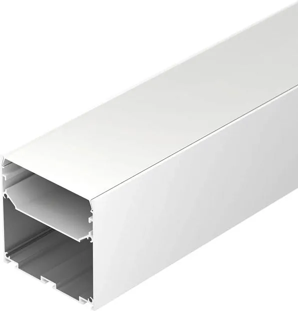 Профиль LINE-S-7575-2000 WHITE (, Алюминий) 2м Arlight 041858 Профиль LINE-S-7575-2000 WHITE (, Алюминий) 2м Arlight 041858