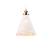 Подвесной светильник WH/FGD белый/золото E27 max 40W D180*800 Ambrella light TR8429