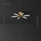 Потолочная люстра LOLA 6 ламп Lampatron lola-6 6688-18272