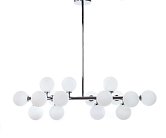Люстра на штанге Lumina Deco LDP 6033-16 CHR Marsiada