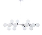 Люстра на штанге Lumina Deco LDP 6033-16 CHR Marsiada