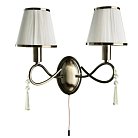 Светильник Настенный Arte Lamp A1035AP-2AB LOGICO