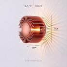 Бра SMED Цвет розовое золото. Теплый свет Lampatron 8570-23852