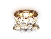 Встраиваемый точечный светильник Ambrella light K2051 CL/G Crystal Spot