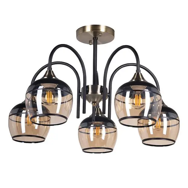Потолочная люстра DeMarkt 315015605 БЛЕСК Потолочная люстра DeMarkt 315015605 БЛЕСК