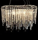 Хрустальная подвесная люстра Lumina Deco LDP 2159-600 CHR Zucchero
