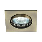 Точечный светильник квадратный KANLUX NAVI CTX-DT10-AB (2554)