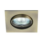 Точечный светильник квадратный KANLUX NAVI CTX-DT10-AB (2554)