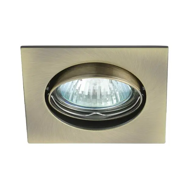 Точечный светильник квадратный KANLUX NAVI CTX-DT10-AB (2554) Точечный светильник квадратный KANLUX NAVI CTX-DT10-AB (2554)