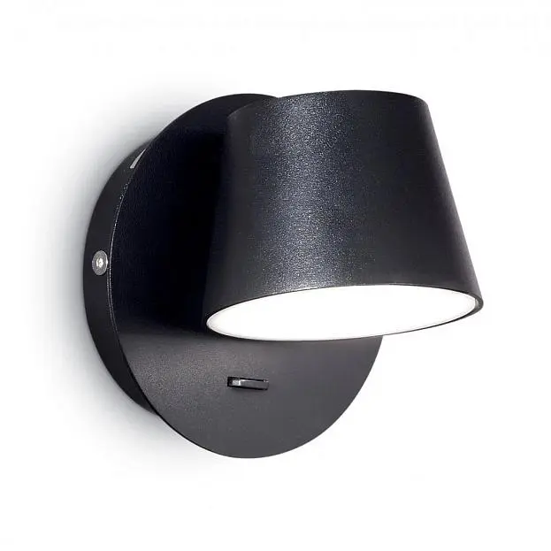 Бра Ideal Lux GIM AP NERO (GIM AP1 NERO) 167121