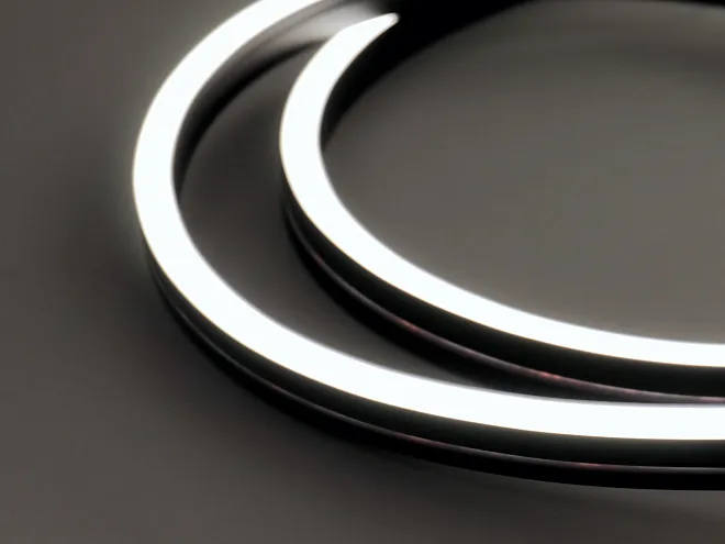 Неоновая лента постоянного тока, черная 120led/m, 15Вт,м, 24В, 4000K (20м) SWG NE-CC2120-24-15-BLNW-67-20M