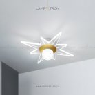 Потолочный светильник PIXIE Цвет Золото. Белый свет Lampatron 4355-11073