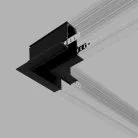 Коннектор угловой для встраиваемого шинопровода Elektrostandard 85092/11 черный Slim Magnetic a062192