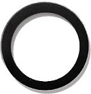 Декоративное кольцо Donolux Ring GU10 Black для лампы DL18262